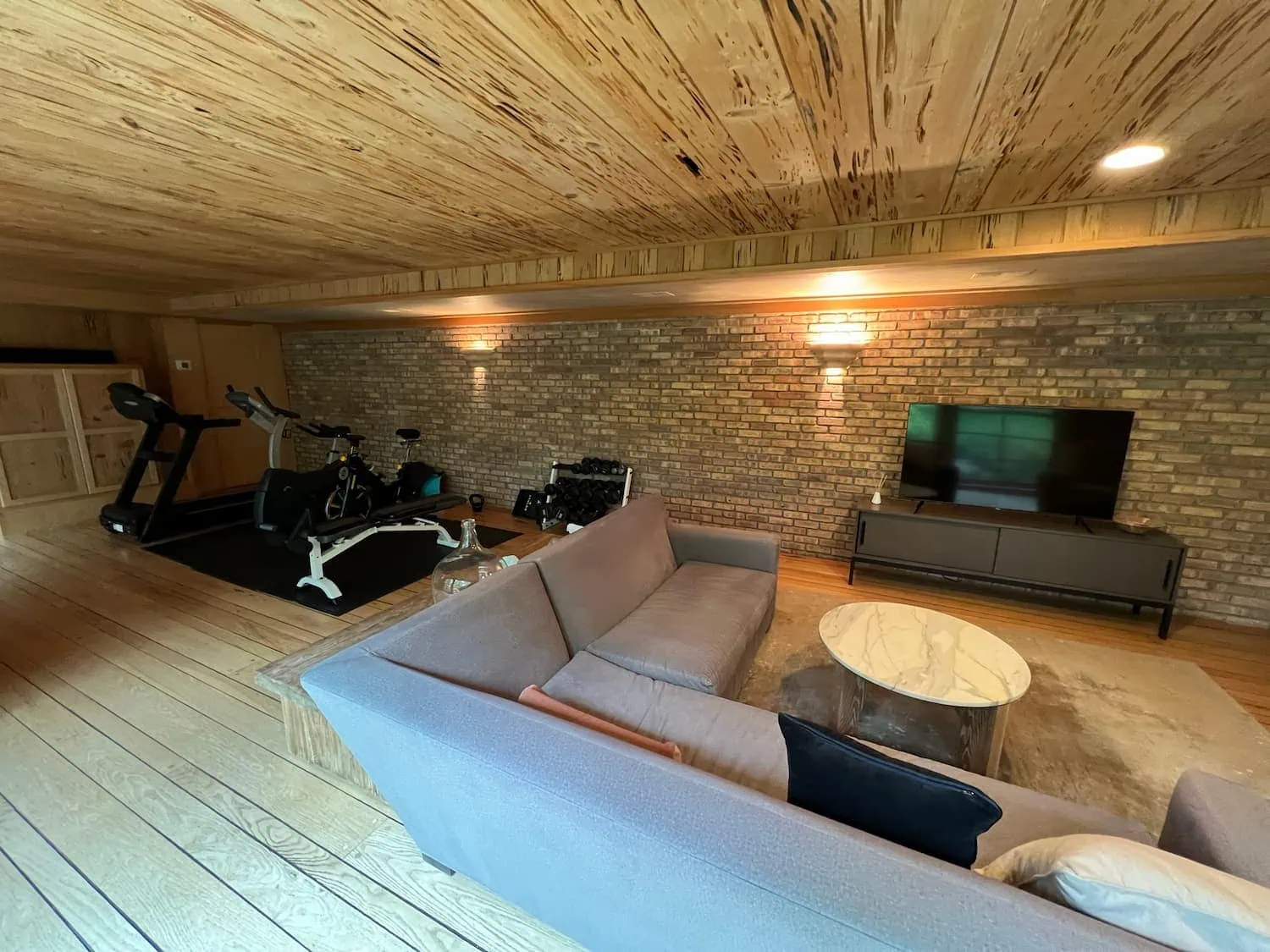 2025 Fall Artisan Home Tour 7 Artisan Home Tour Before_Lower Level