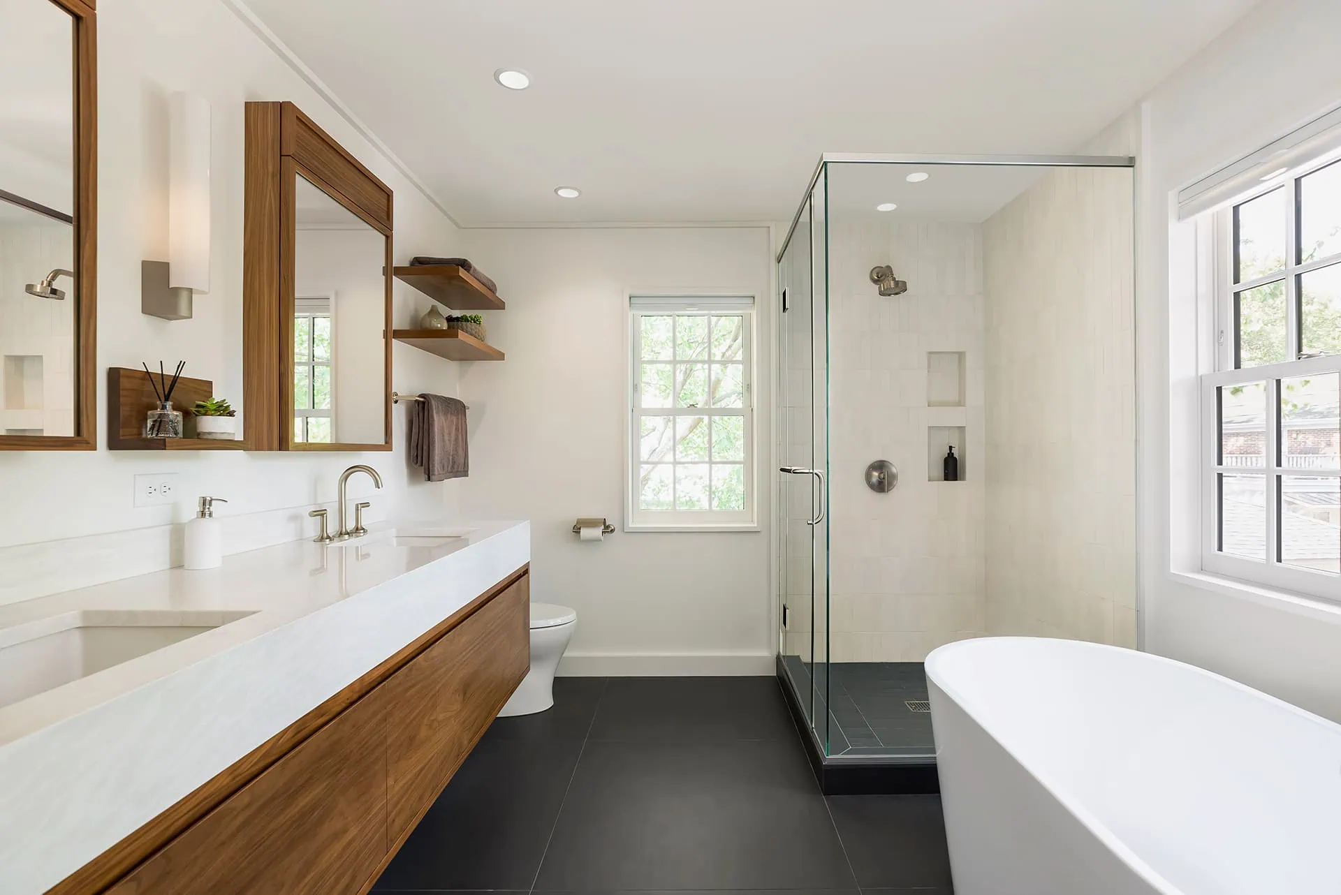 Primary Bath Custom Floating Vanity