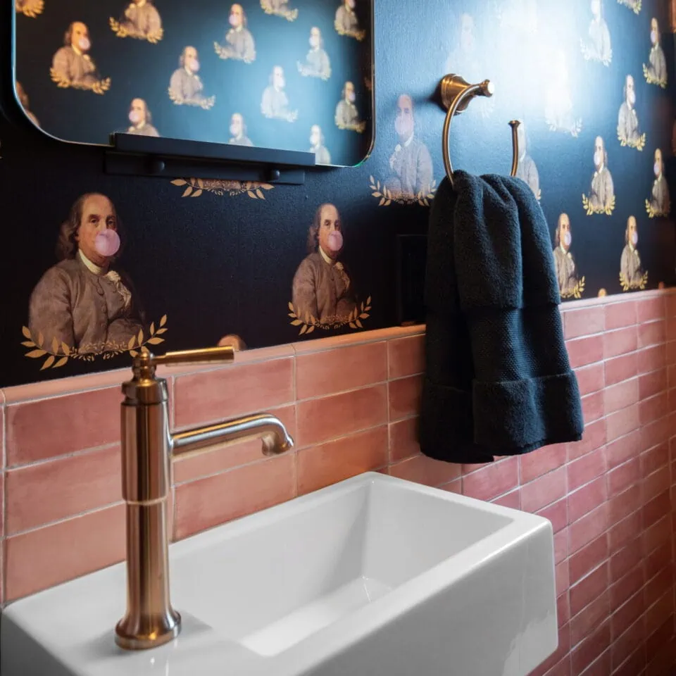 Charming Powder Room Remodel