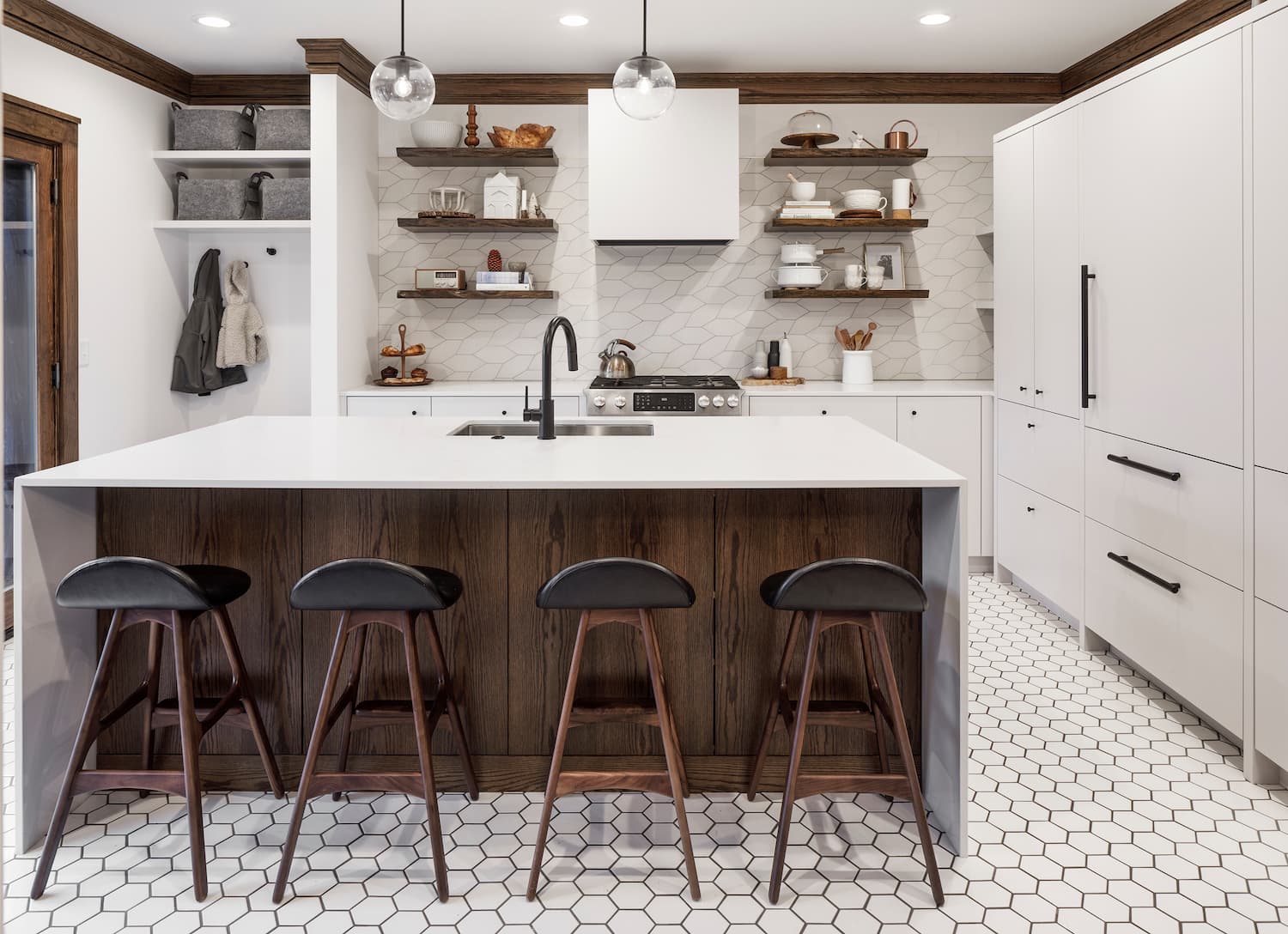 Contrast Kitchen Island