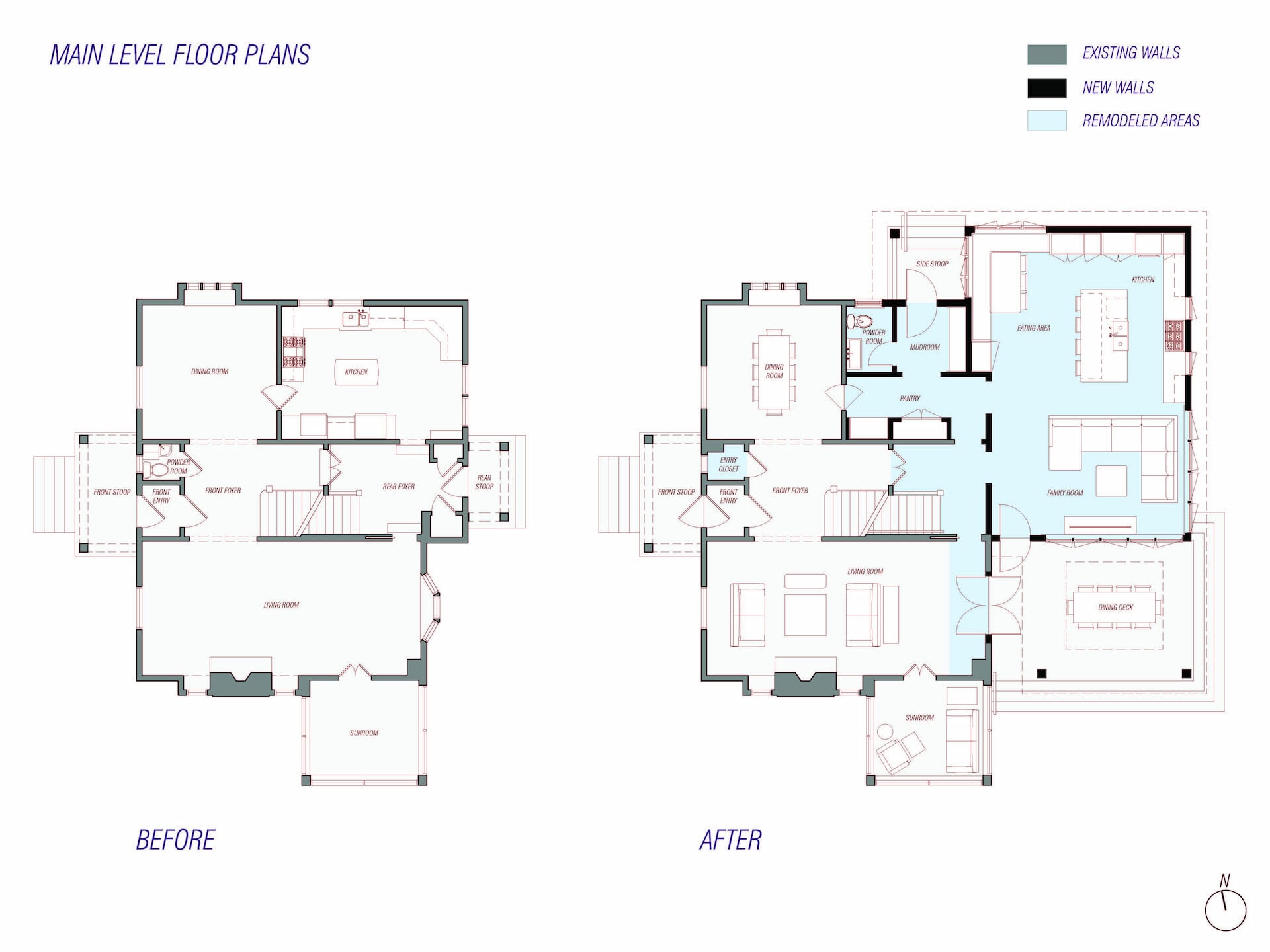 Home Addition in Minneapolis Floorplan