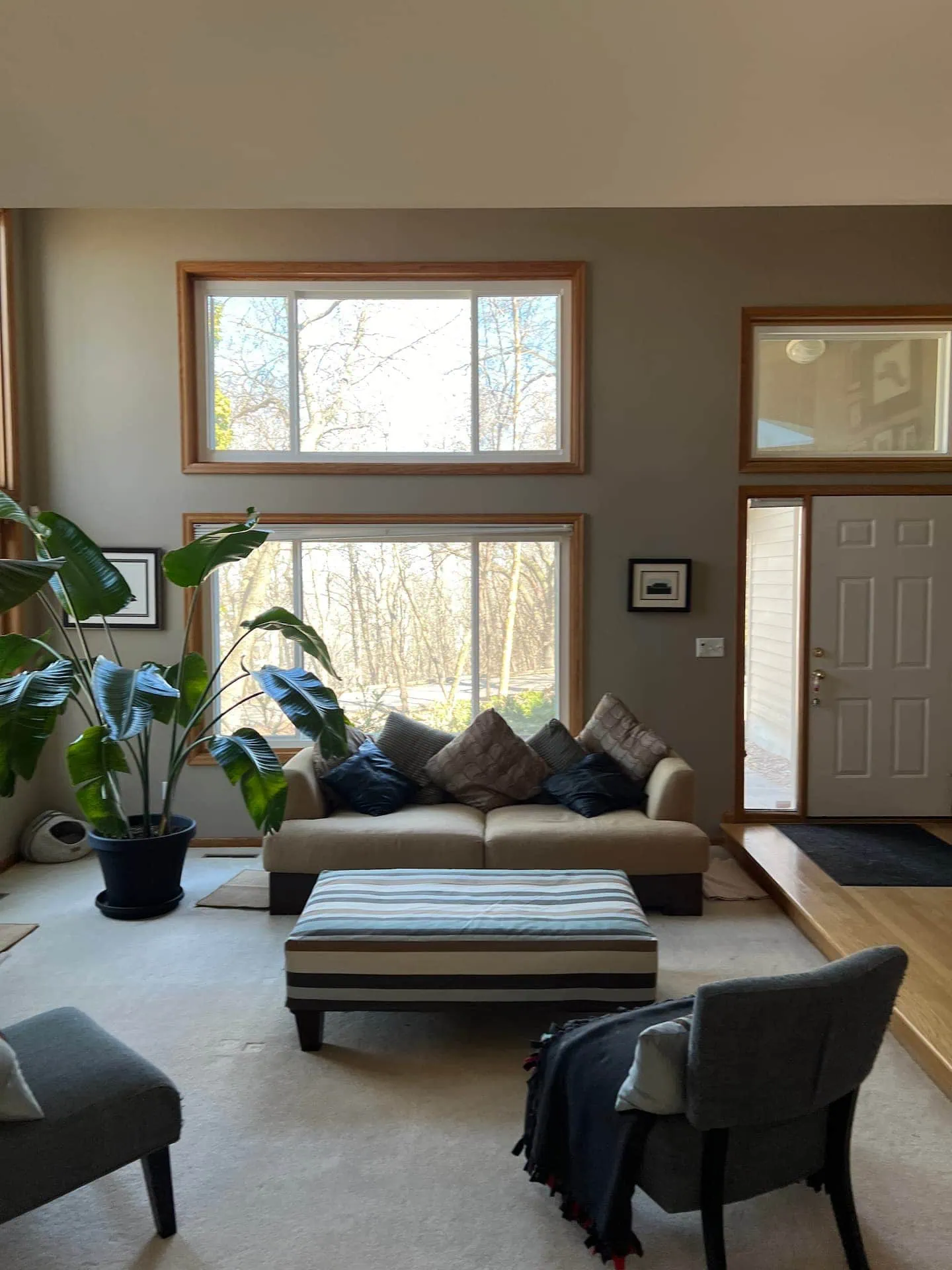 An Empty Nester's Renewal 3 Living Room Before