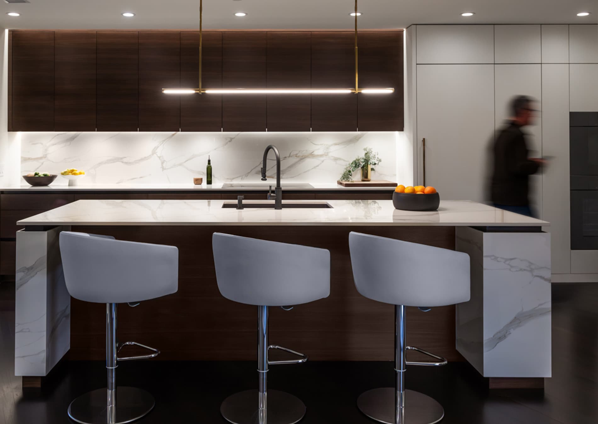 Marble Tile Backsplash