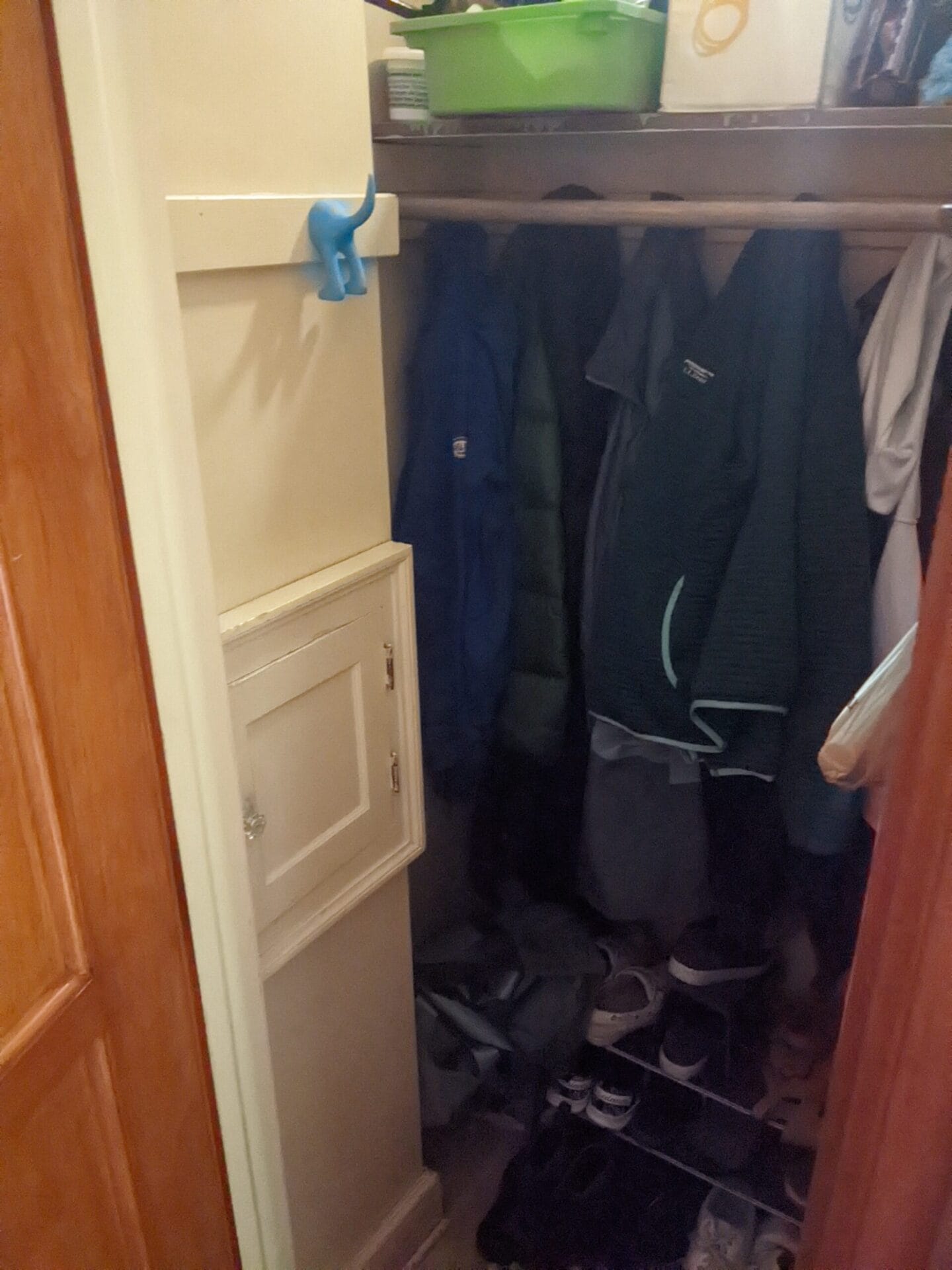 Spring 2024 Remodelers Showcase 6 hall closet before