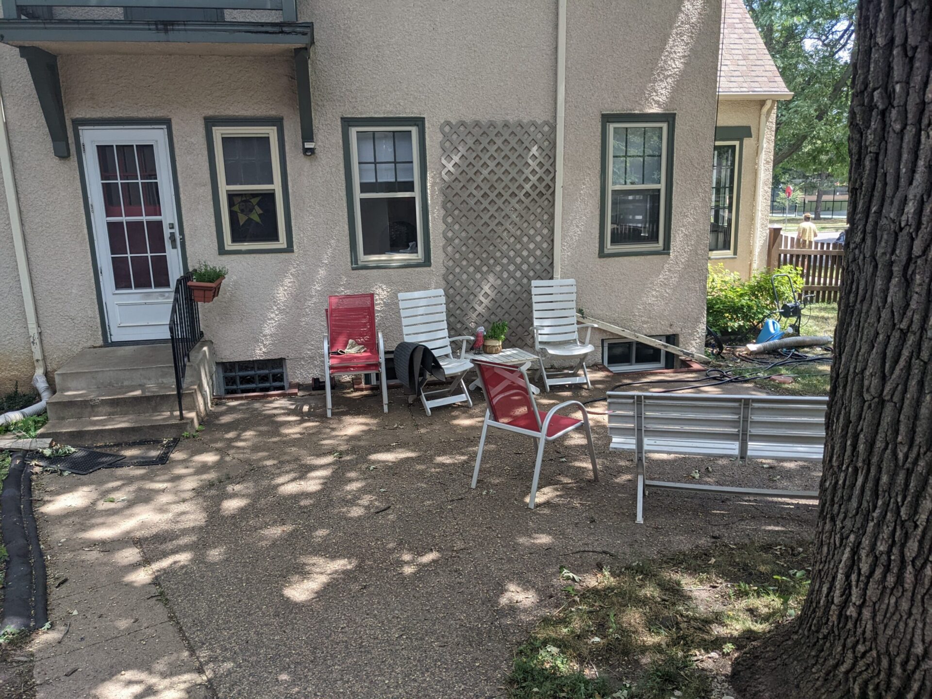 Spring 2024 Remodelers Showcase 8 Outdoor patio before renovation