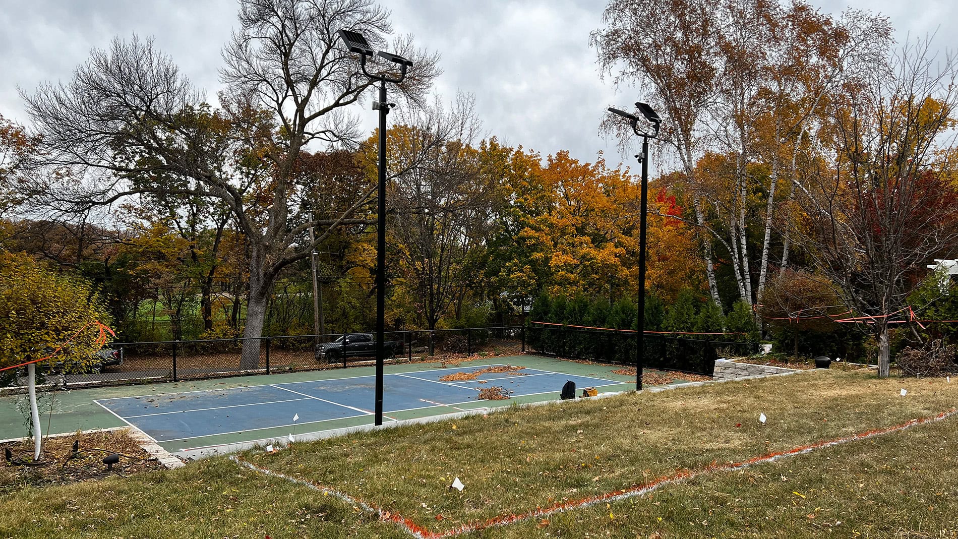 Classic Character in Custom Construction 1 Pickleball Court