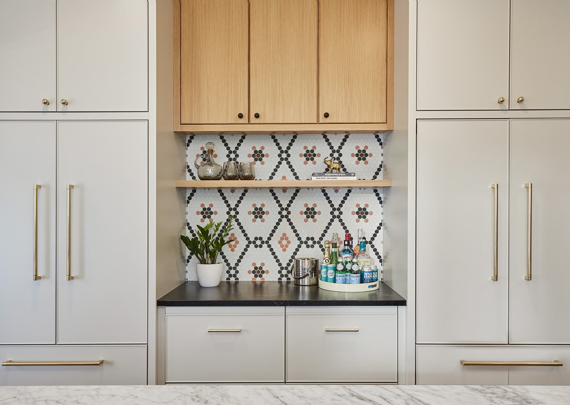 Porcelain Tile Backsplash