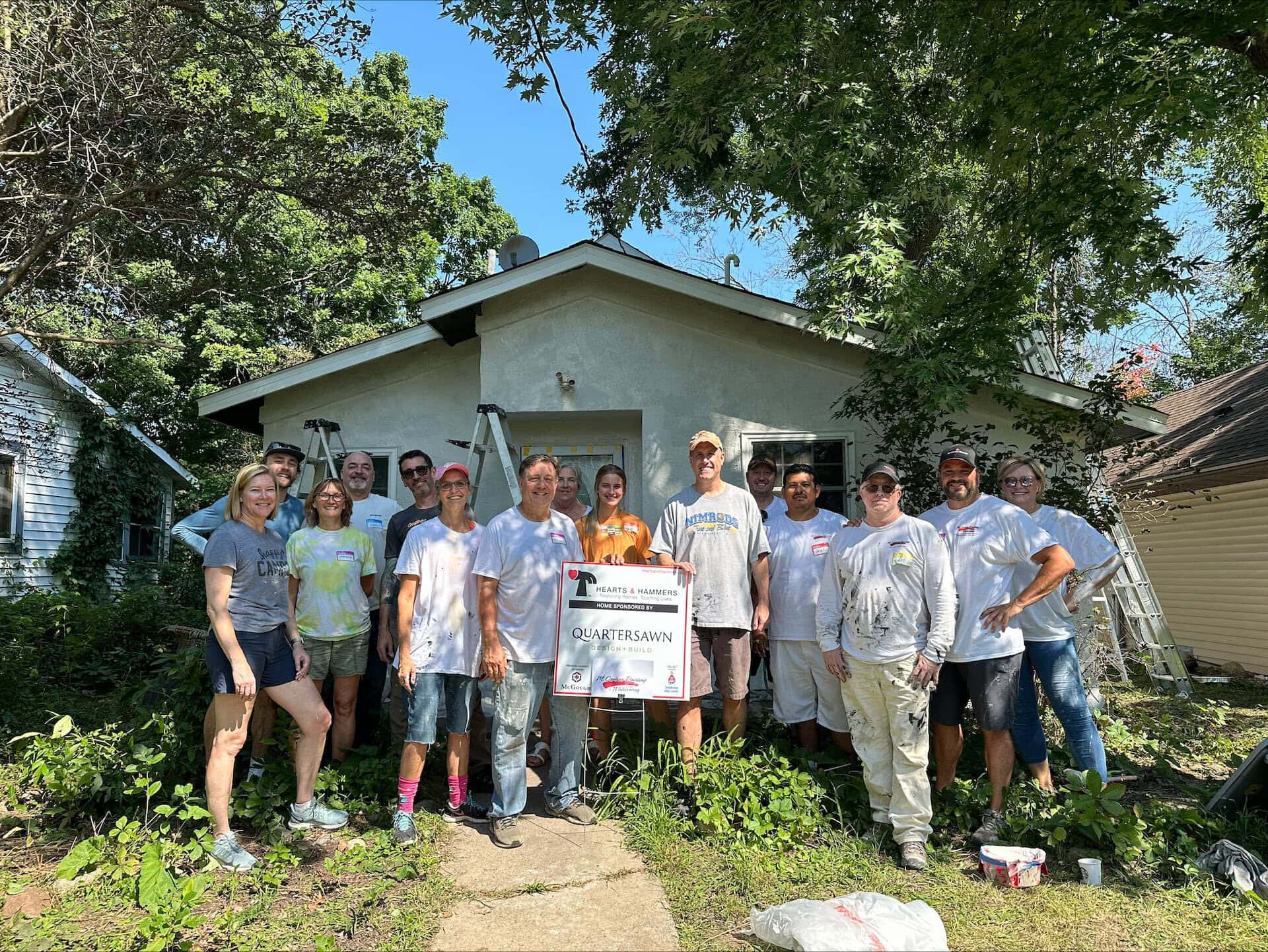 Reflecting on 2024 4 Quartersawn with Hearts and Hammers for 2024