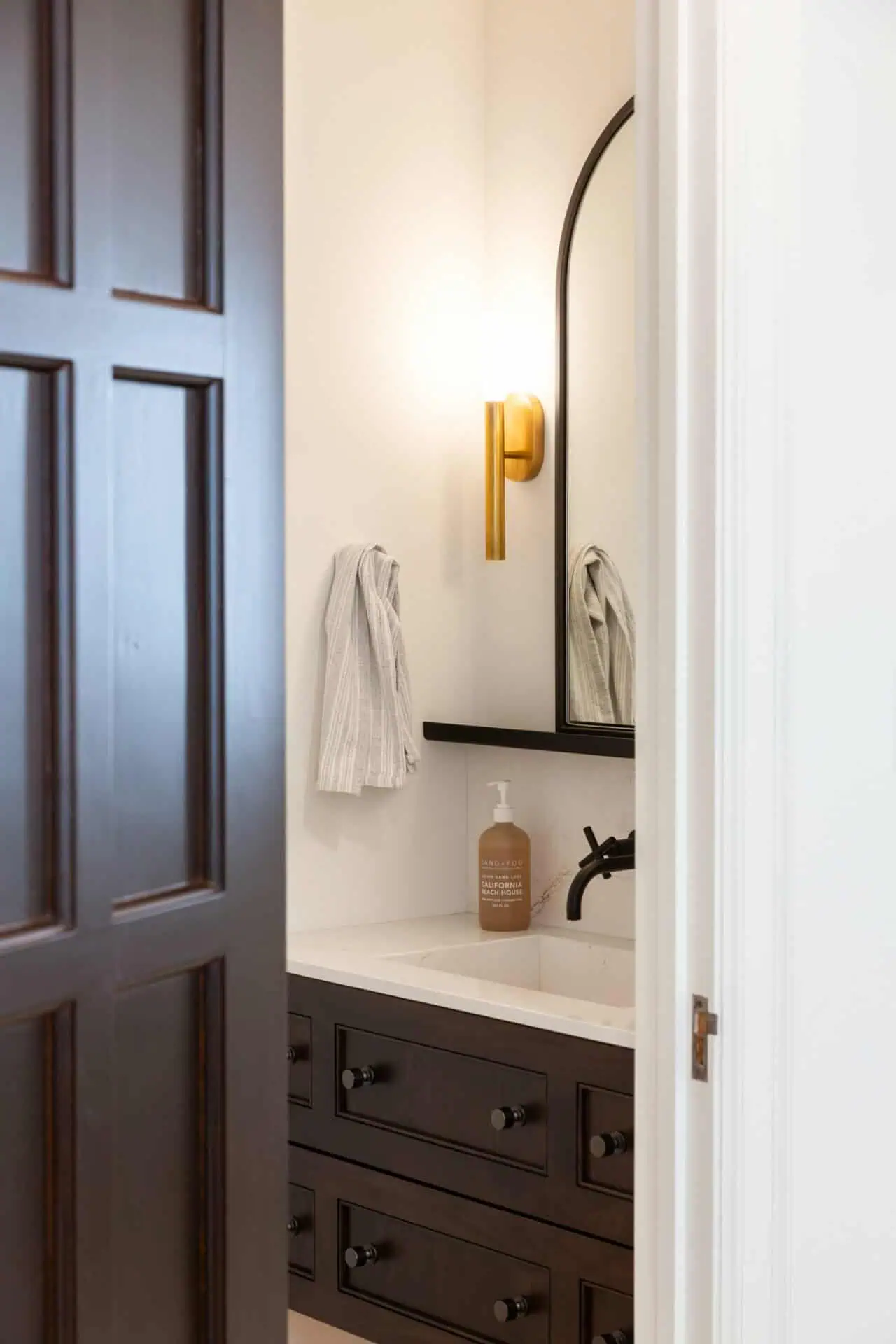 Minneapolis Kitchen Addition: A Tudor Revival Reimagined 8 Powder Room Remodel in Linden Hills